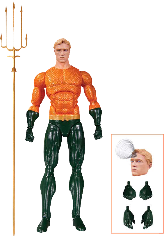 Details About Dc Icons - Dc Icons Aquaman Figure (564x815), Png Download