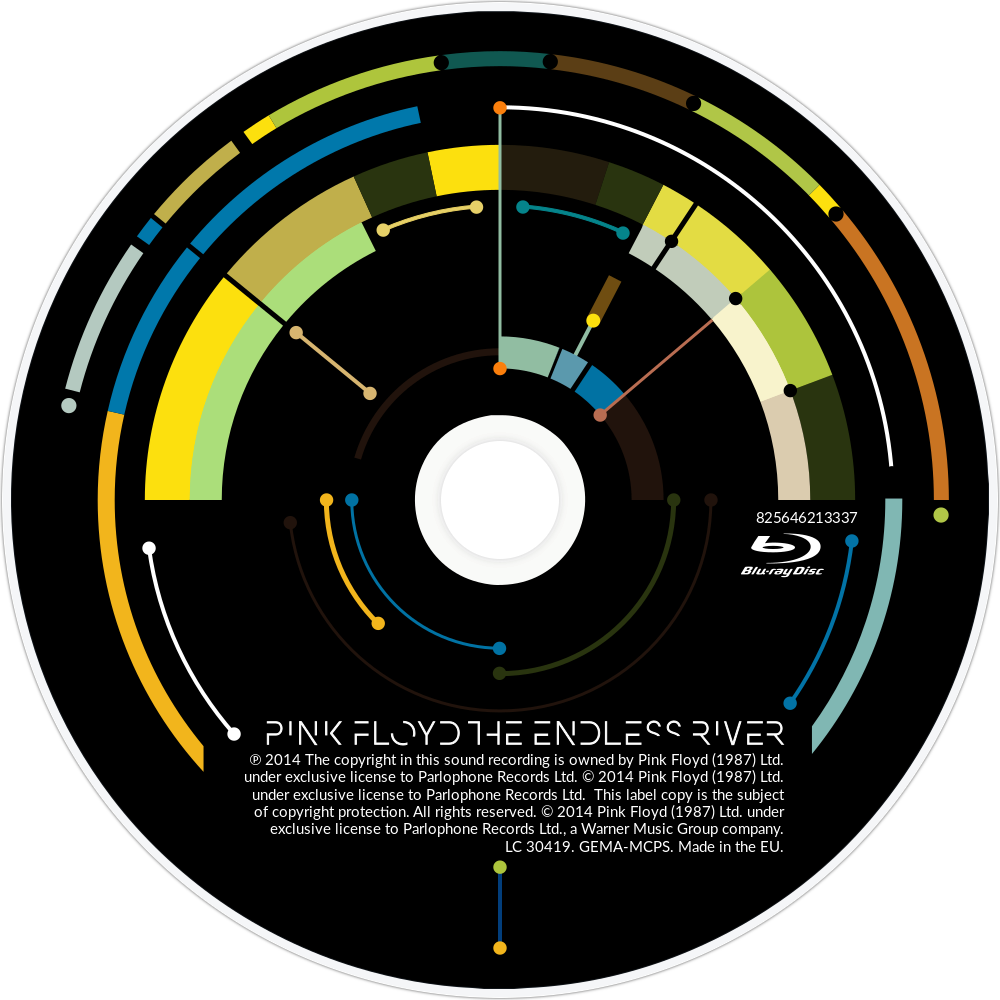 The Endless River Bluray Disc Image - Pink Floyd The Endless River Blu Ray (1000x1000), Png Download