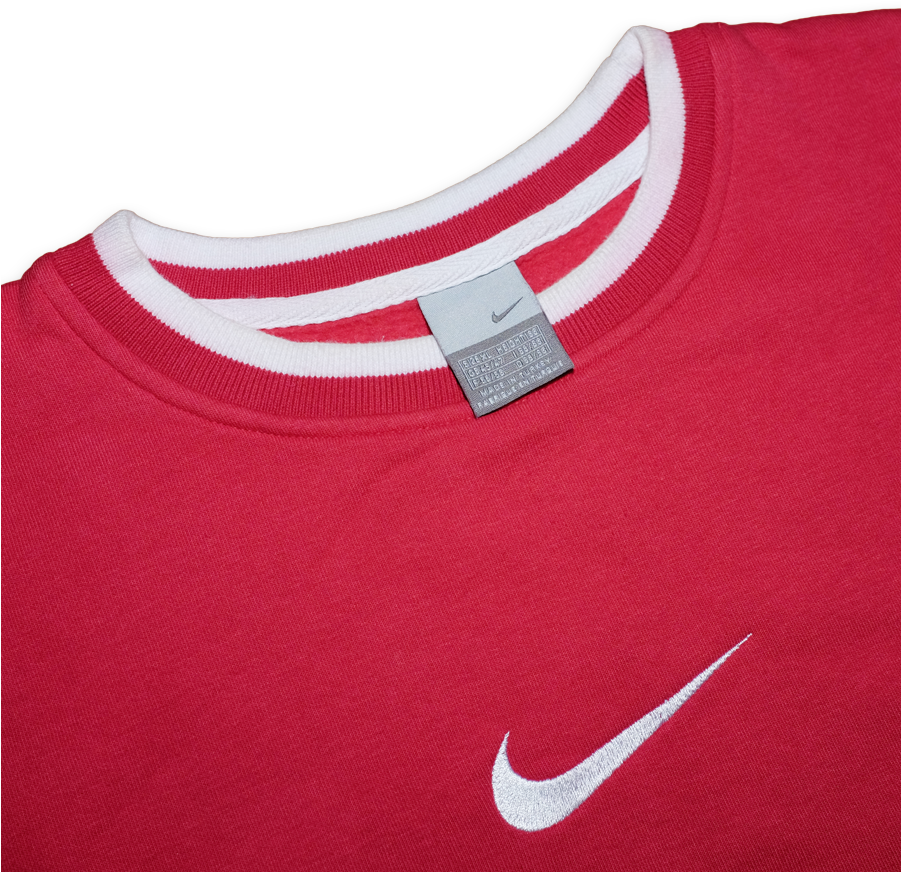 Vintage Nike Swoosh Sweatshirt Xlarge - Pocket (900x900), Png Download
