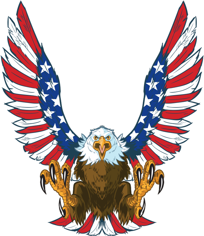 Americaneagle Sticker - American Bald Eagle Clipart (1024x900), Png Download