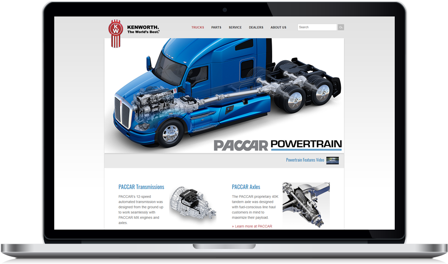 Kenworth Truck (940x574), Png Download