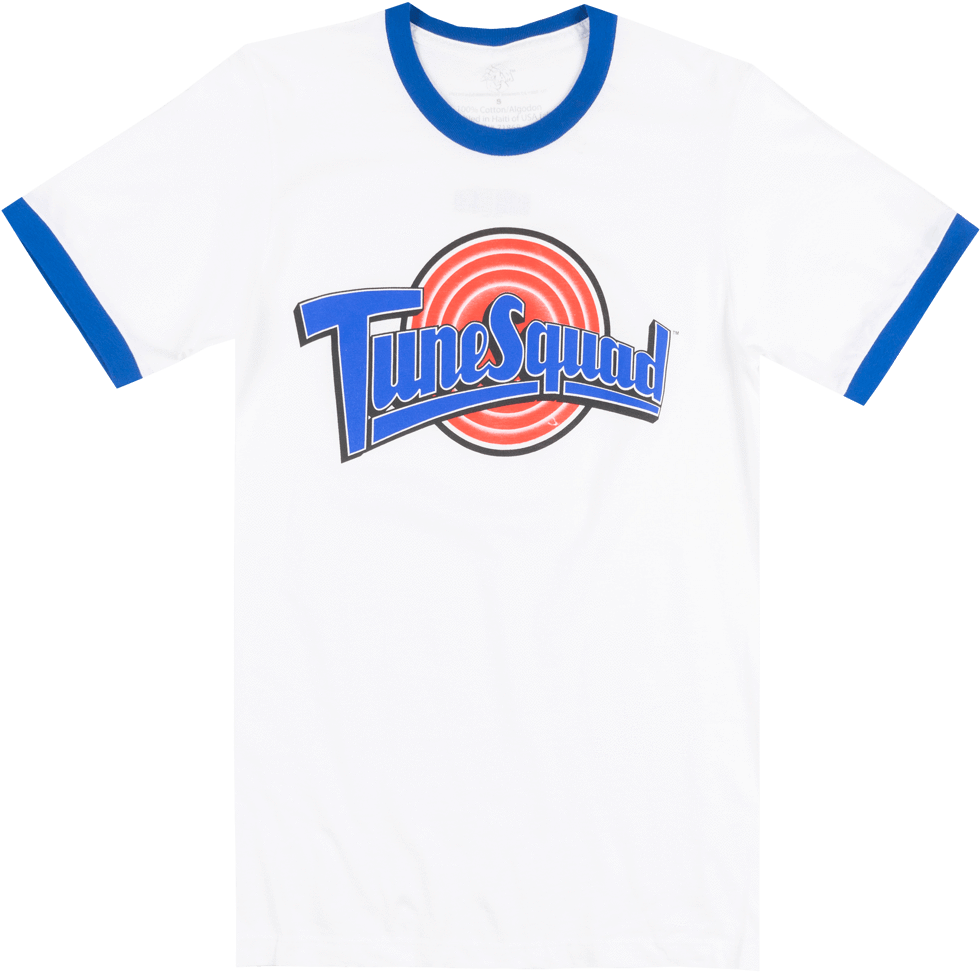 Looney Tunes Space Jam Tunes Squad T-shirt White Mens - Tune Squad (1015x1000), Png Download