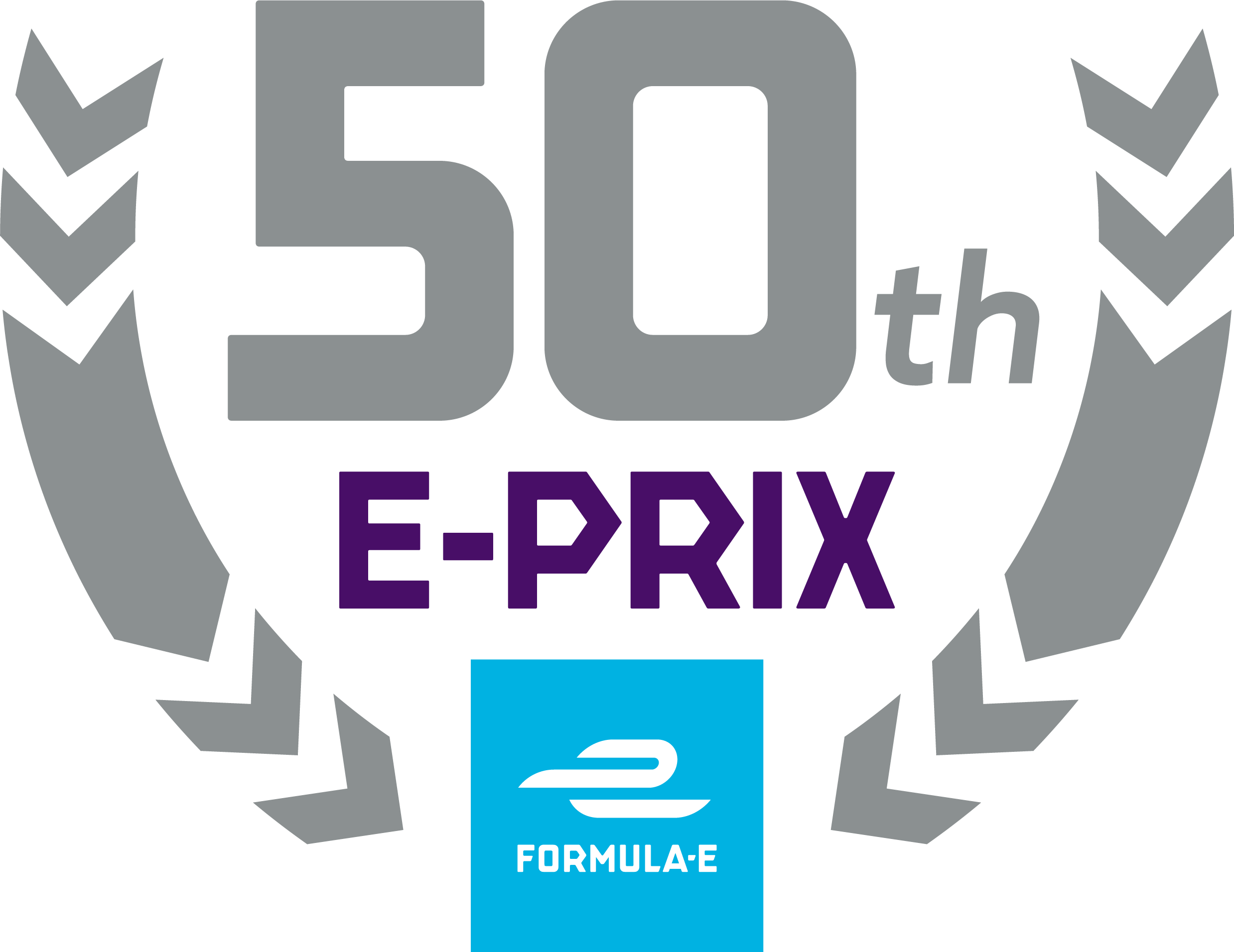 50th Formula E Race - Graphic Design (2477x1912), Png Download