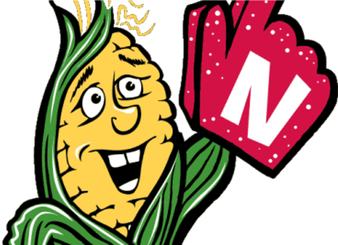 1200 X 800 2 - Nebraska Cornhuskers Logo With Corn (1200x800), Png Download