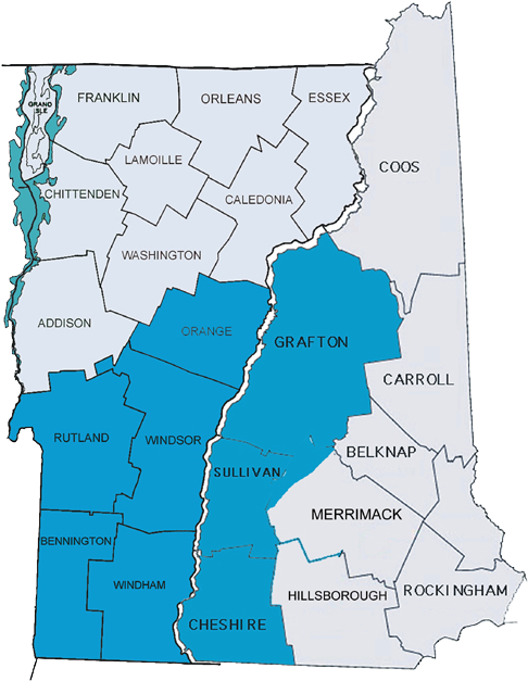 Southern Vermont - Atlas (576x665), Png Download