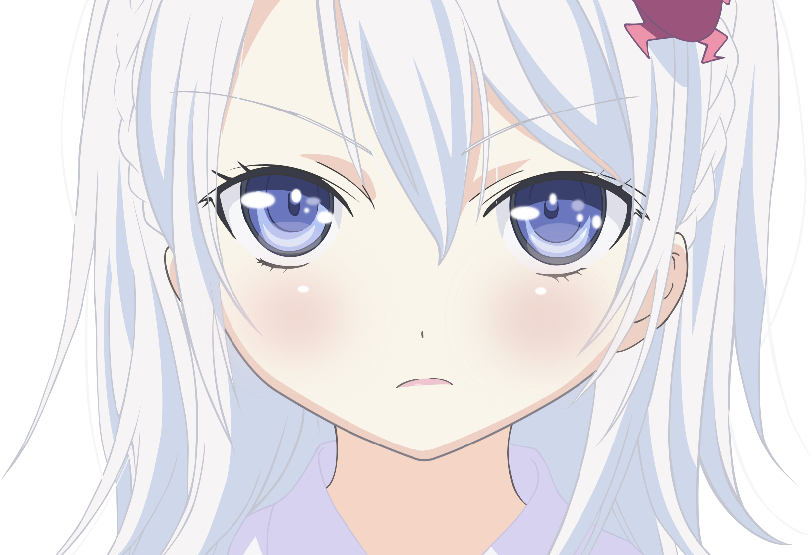 Blue Eyes, Transparent, Denpa Onna To Seishun Otoko, - Denpa Onna To Seishun Otoko Hoshimiya Yashiro (2000x1114), Png Download