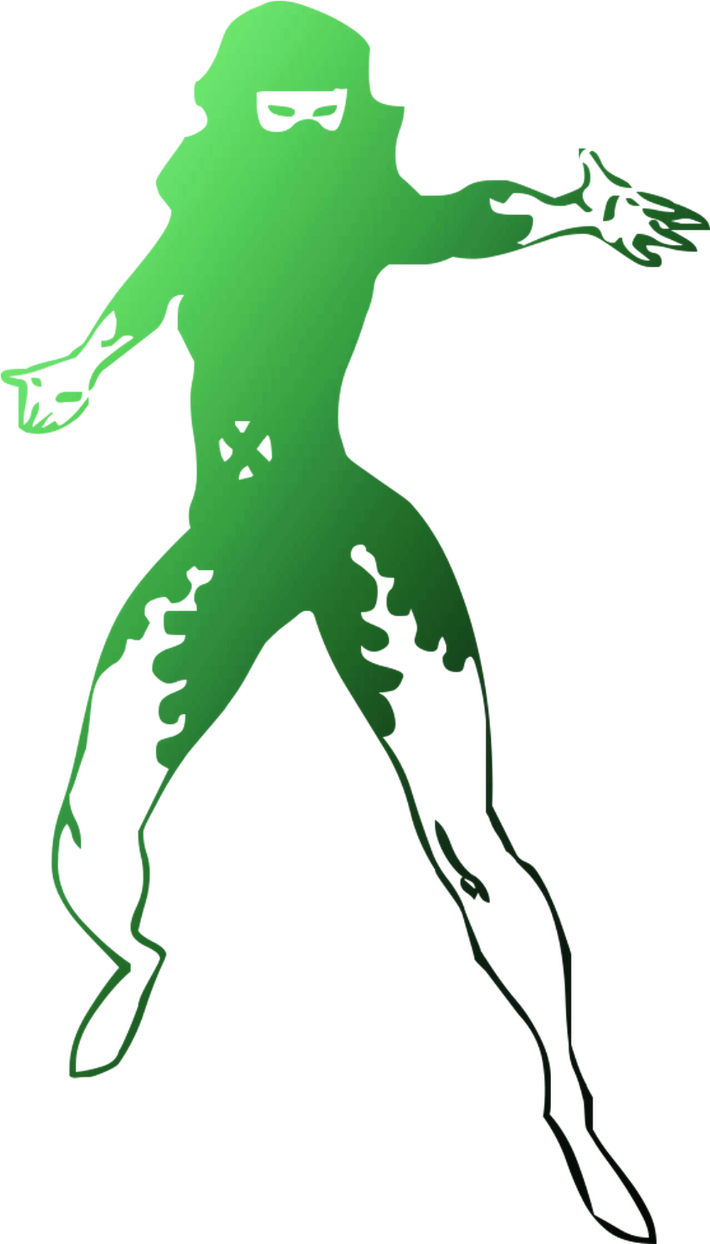 Sports Silhouette Illustration Amphibians Cartoon Download - Illustration (1500x2300), Png Download