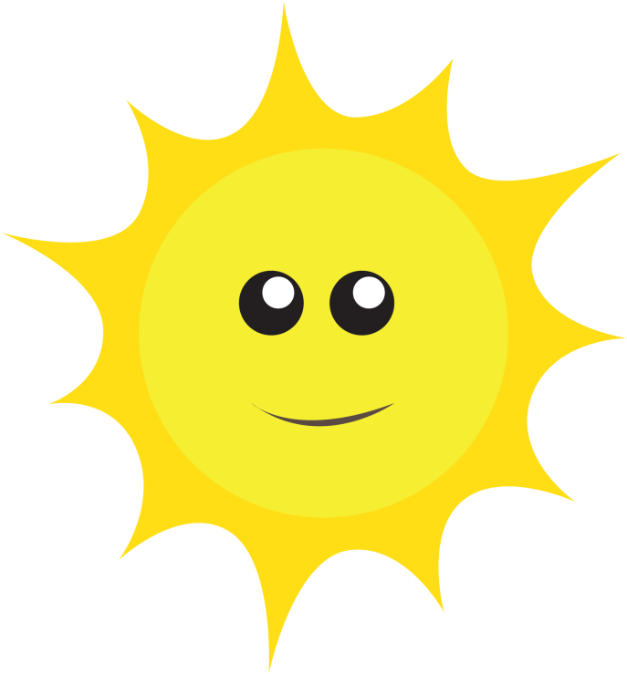 Sun Bright Clever - Purple Violet Cartoon (1024x1024), Png Download