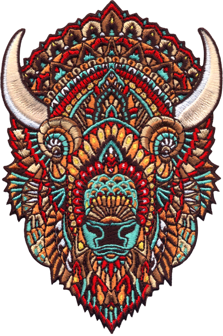 Bison - Illustration (760x1145), Png Download