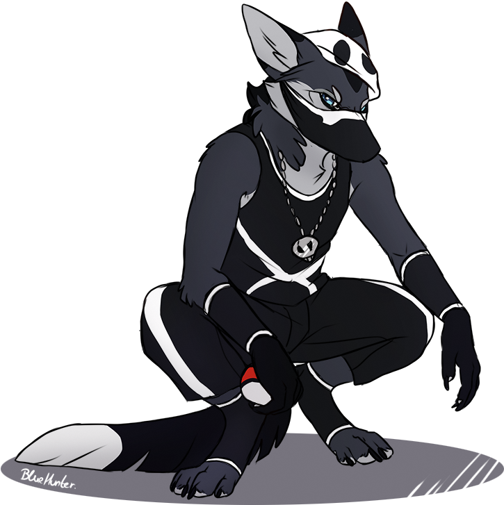 Team Skull Hunter By Bluehunter - Illustration (788x816), Png Download