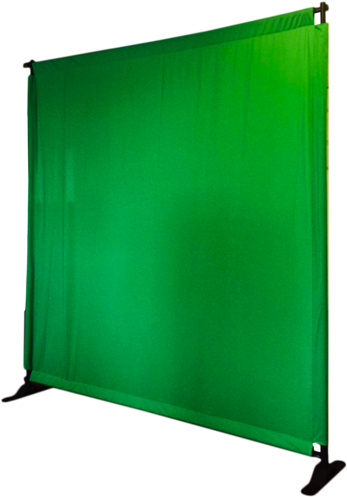 8×8 Pocket Tension Fabric In Green - Banner (768x1024), Png Download