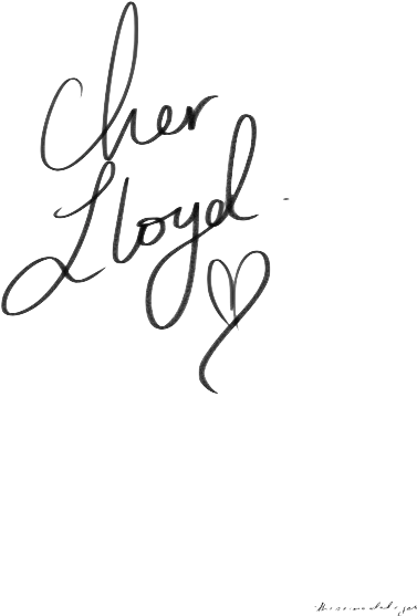 33 Cher Lloyd, Celebrity Gallery, Cheryl, Music People, - Calligraphy (500x700), Png Download