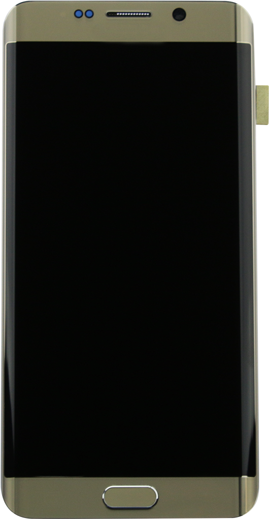 Samsung Galaxy S6 Edge G928f Gold Display Assembly - Mobile Screen Frame (1200x1200), Png Download