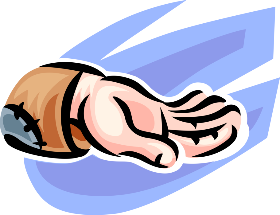Vector Illustration Of Panhandler Hand Accepts Handout (912x700), Png Download