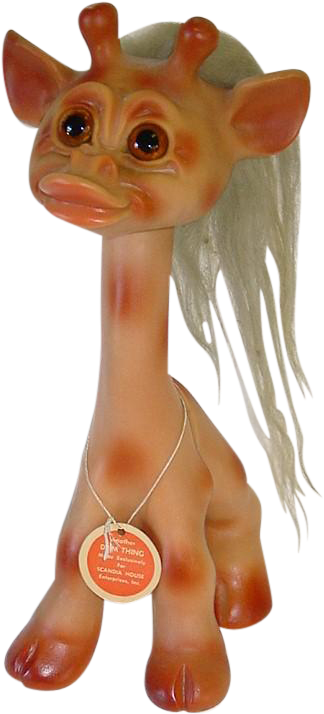 View Samegoogleiqdbsaucenao Kr1442 - Long Neck Troll Doll (713x713), Png Download