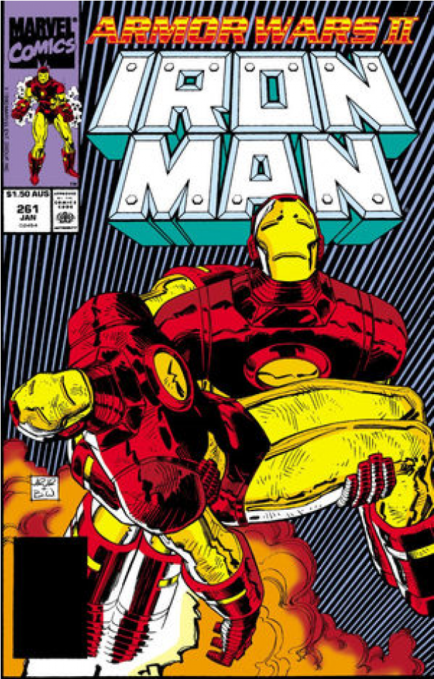 Купете Comics 1990-10 Iron Man (950x950), Png Download
