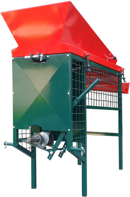 Hazelnut Husking Machine Pto Drive Hazelnut Husking - Table (800x745), Png Download