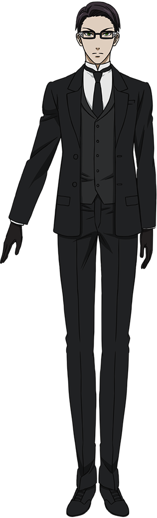William T - Spears - Man In Suit Anime Png (315x1036), Png Download