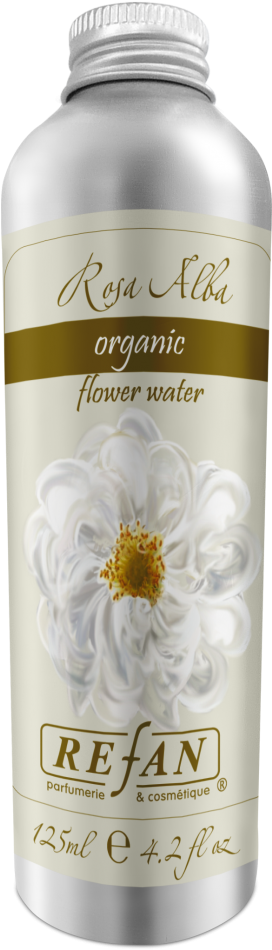 Organic Bulgarian White Rose Water Toner - Refan Flower Water (900x962), Png Download