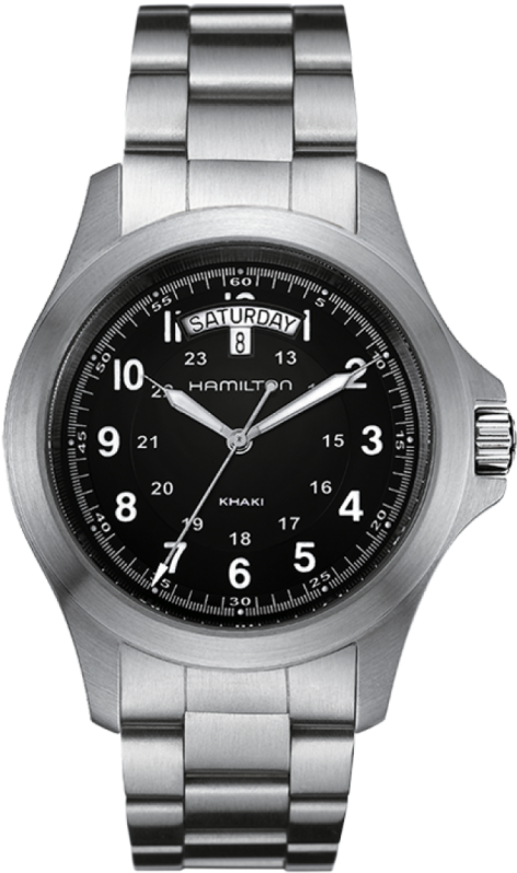 Khaki Field King Quartz - Hamilton Khaki Field King Automatique (551x840), Png Download
