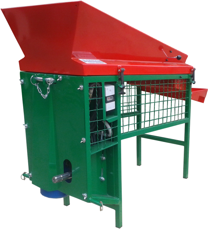 Hazelnut Husking Machine Electric And Pto Drive - Komušač Lješnjaka (736x800), Png Download