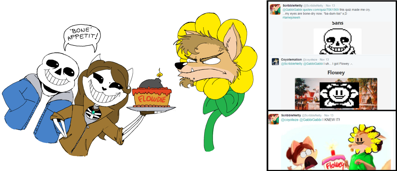 Undertale - Fnac Scribblenetty X Candy (1280x545), Png Download