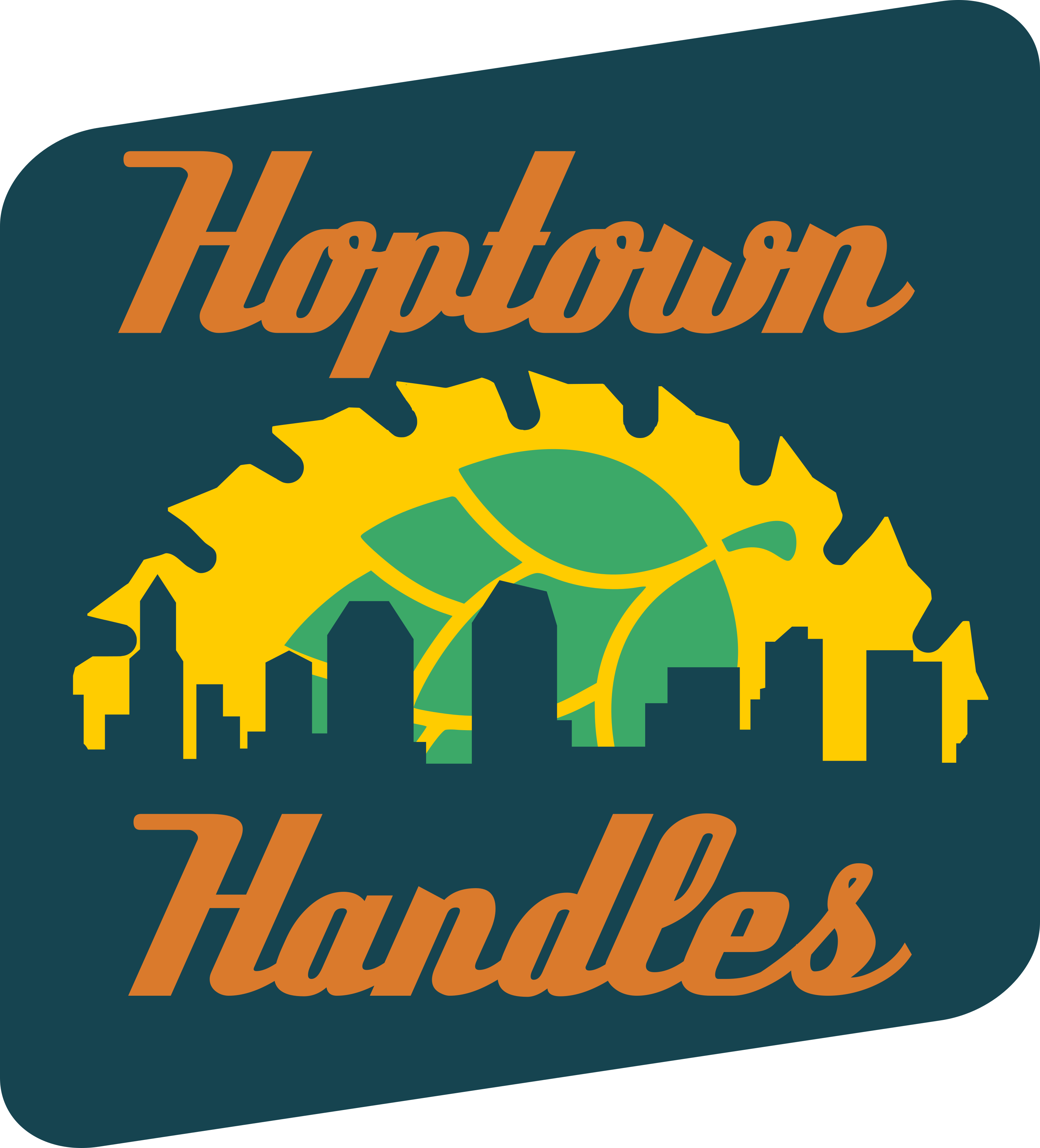 Hoptown Handles - Aifam Ponad Tym (3095x3415), Png Download