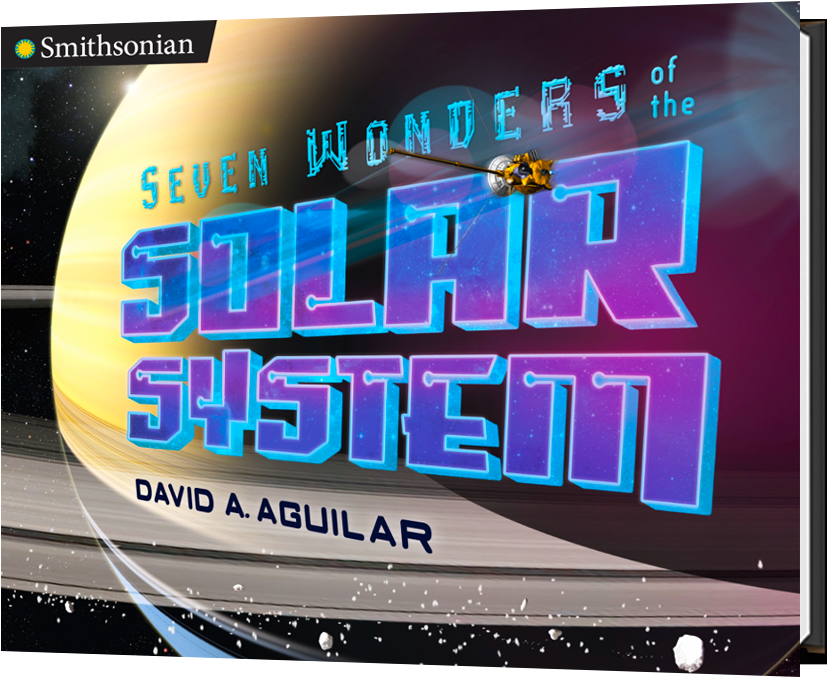 A Wondrous Celestial Journey - Seven Wonders Of The Solar System (864x864), Png Download