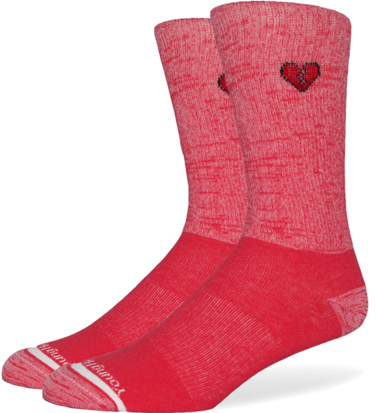 Young Hearted Casual Socks - Sock (600x600), Png Download