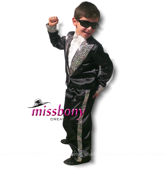 Gangnam Style/psy 23 Nisan Çocuk Kostümü / Kıyafeti - Tuxedo (640x602), Png Download