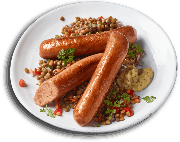 Likemeat Schinken Bratwurst 200g 250pix 72dpi - Like Meat Bratwurst (770x587), Png Download