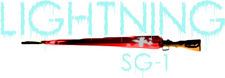 Custom Cso S Lightning Sg Gun Customcsos - Calligraphy (1280x300), Png Download