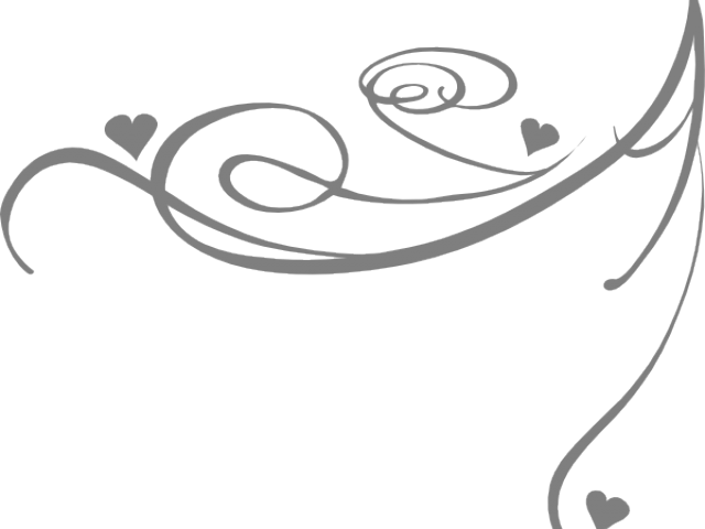 Silver Clipart Swirls - Swirl Clipart Transparent Background (640x480), Png Download