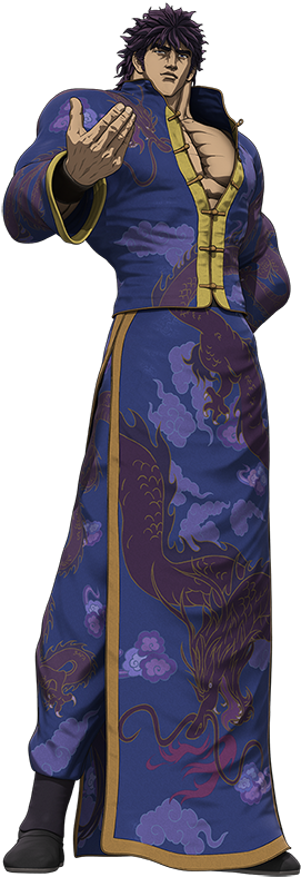 1/2 Kouichi Yamadera As Kenshiro Kasumi Sumire Uesaka - Kenshiro Fist Of The Blue Sky (400x792), Png Download