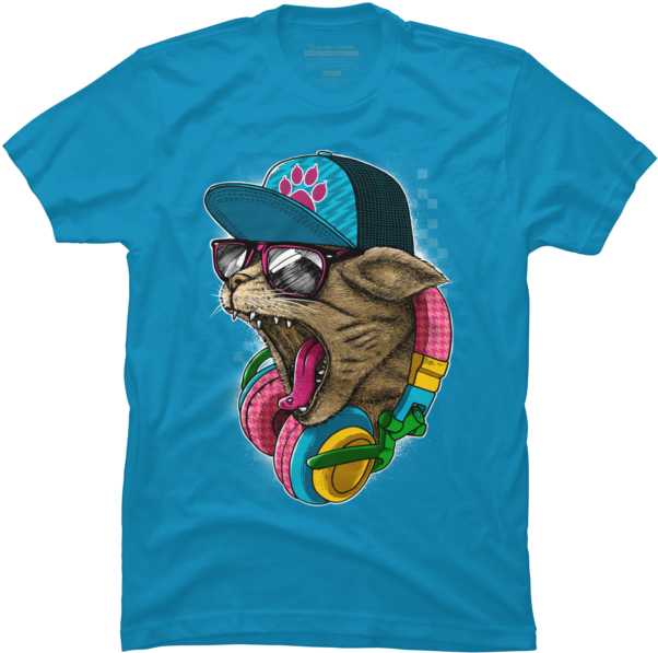 Arcade Wizard $25 - Cool And Wild Cat (650x650), Png Download