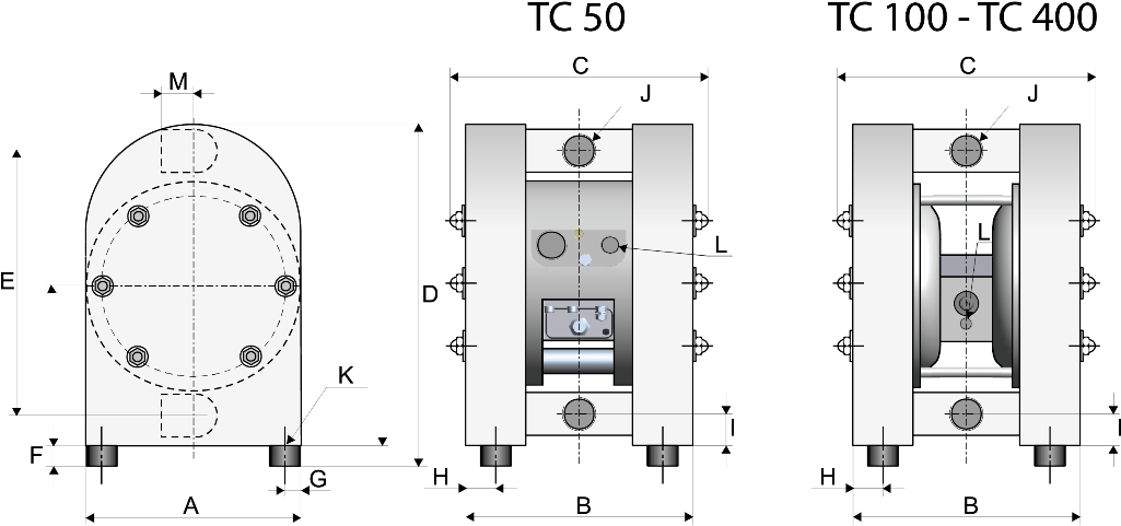 Ga Drawing Diaphragm Pump - Diagram (1024x487), Png Download