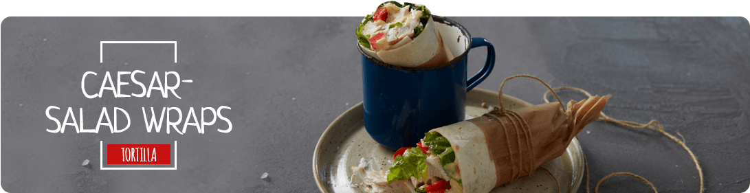 Caesar-salad Wraps - California Roll (1133x323), Png Download