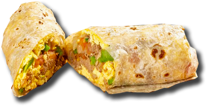 Machaca Burrito - Wrap Roti (768x470), Png Download