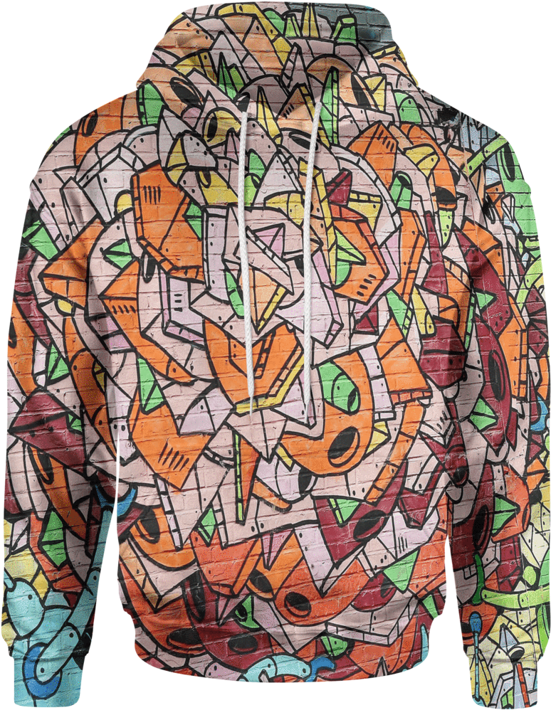 Grafiti Texture - Hoodie (1024x1024), Png Download