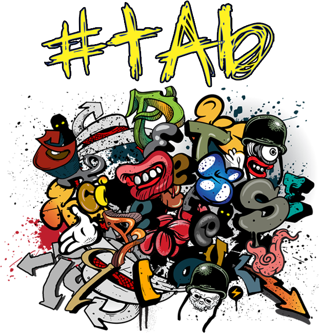 #tab - Wall Spray Paint (715x650), Png Download