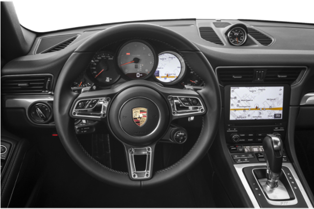 New 2019 Porsche 911 Carrera S - Porsche 911 Carrera S Dashboard (640x480), Png Download