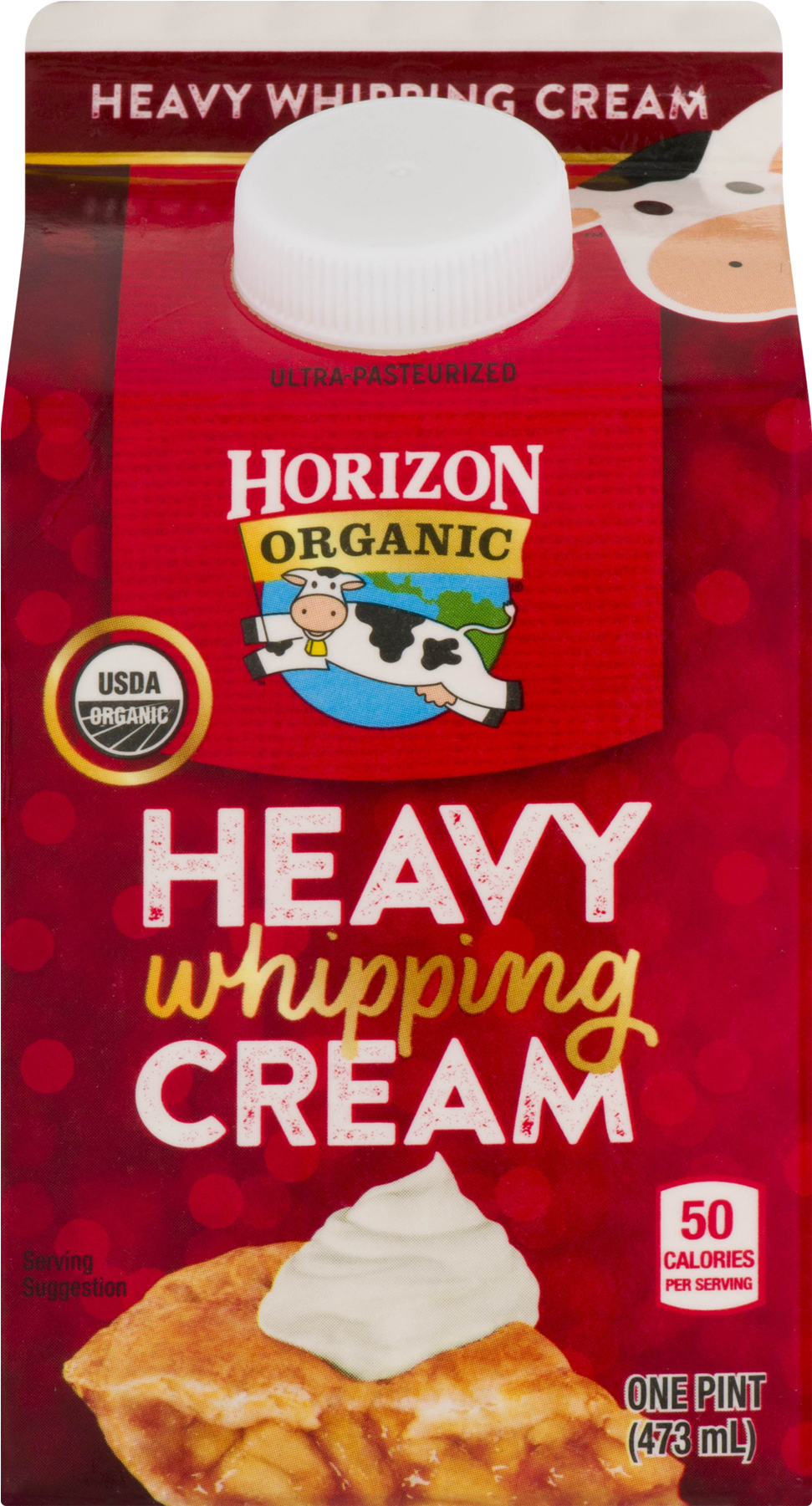 Horizon Organic Heavy Whipping Cream, Pint - Horizon Organic Milk (1800x1800), Png Download