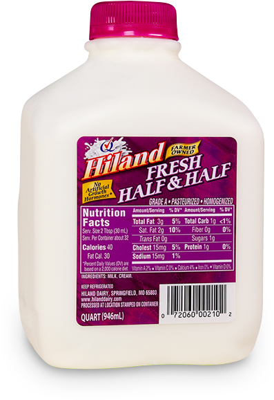 Half And Half - Bottle (723x754), Png Download