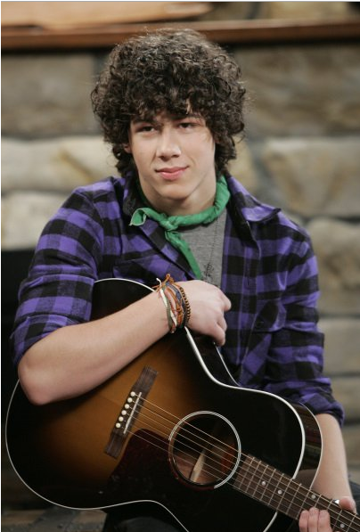 Nick Jonas Then - Acoustic Guitar (740x596), Png Download