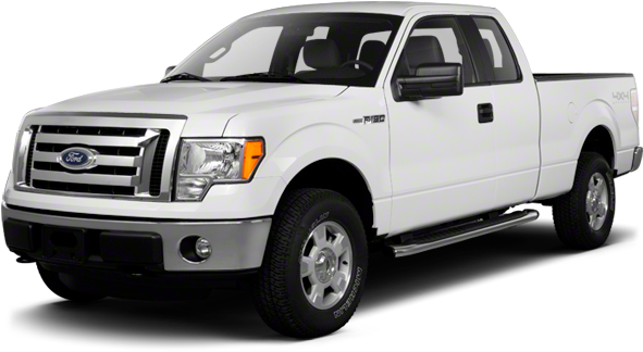 2012 Ford F-150 - White Ford F 150 (640x480), Png Download