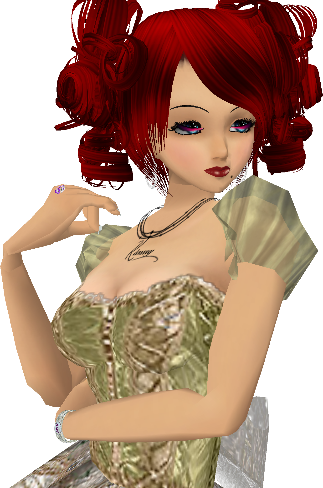 Imvu Girls With Stunning Style And Class - Imvu (2048x2048), Png Download