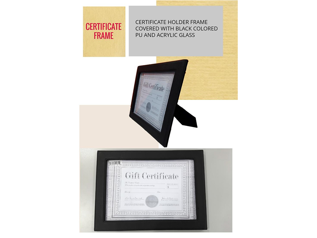 Certificate Folder & Frame - Flat Panel Display (1024x1024), Png Download