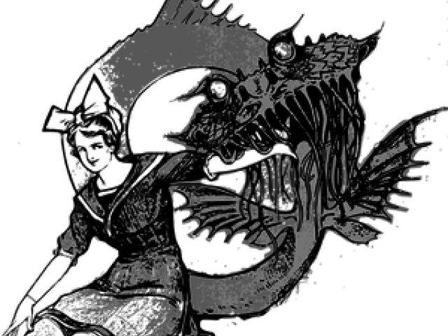 Sea Monster (640x480), Png Download