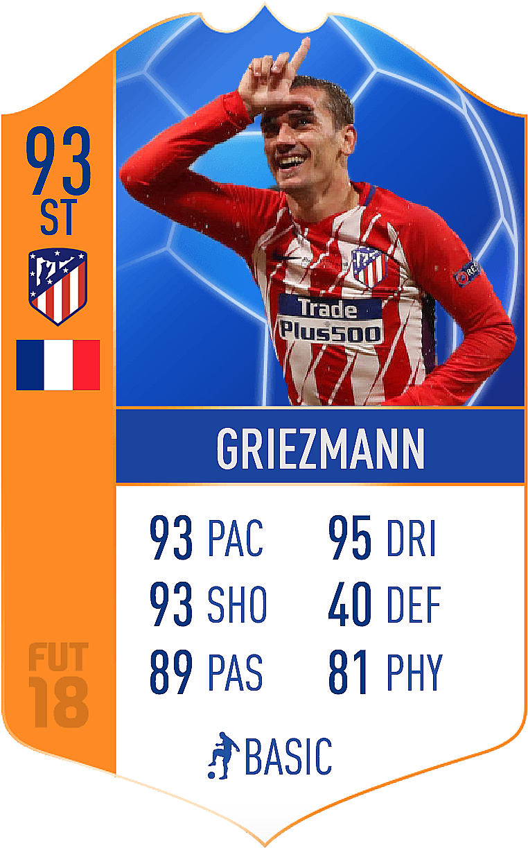 Mediaemotm Griezmann Dynamic "take The L" Image - Griezmann Take The L (791x1254), Png Download