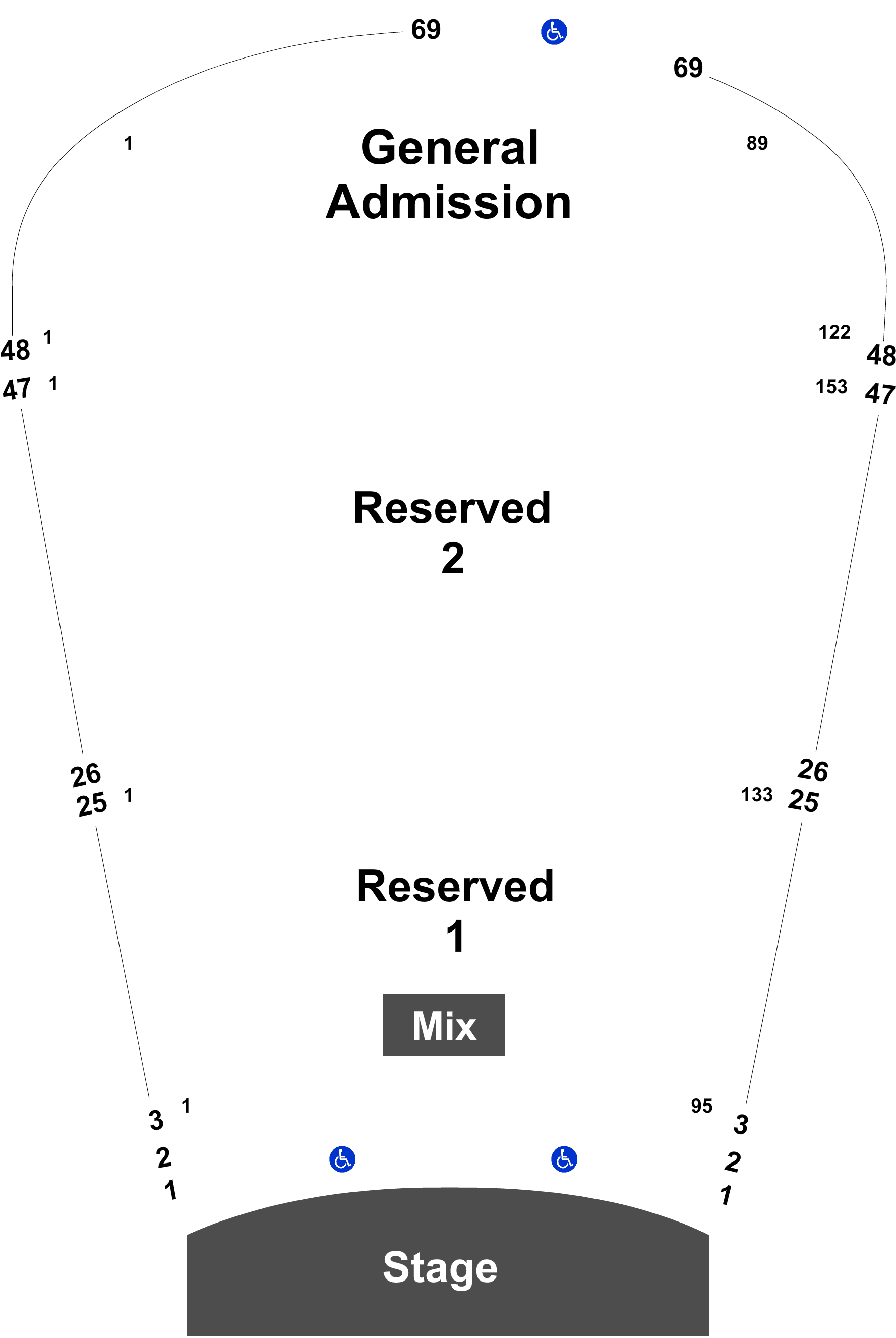Event Info - Red Rocks Amphitheater Seating Chart (2100x2680), Png Download